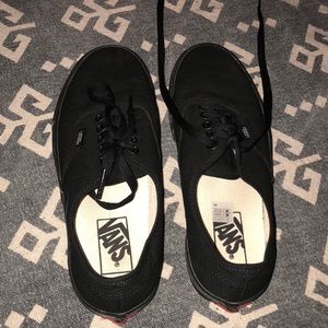 Black vans sneakers